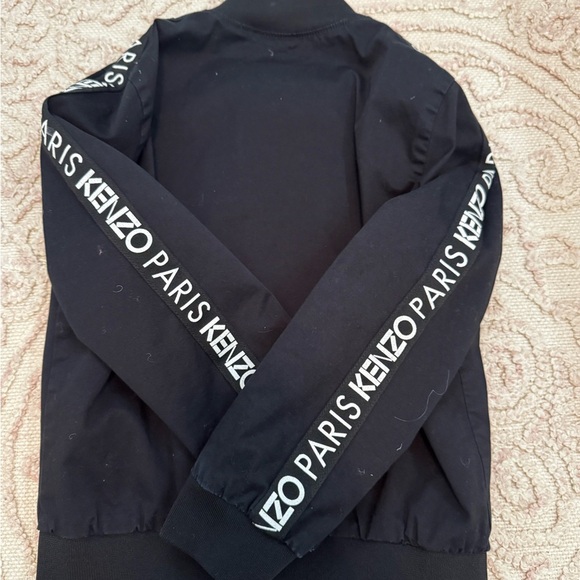 KENZO Kids Black and White Logo Jacket Boys Size 8 - Picture 5 of 5